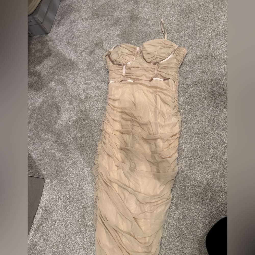 Cream dress